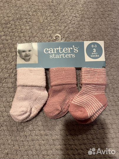 Носки на девочку carters