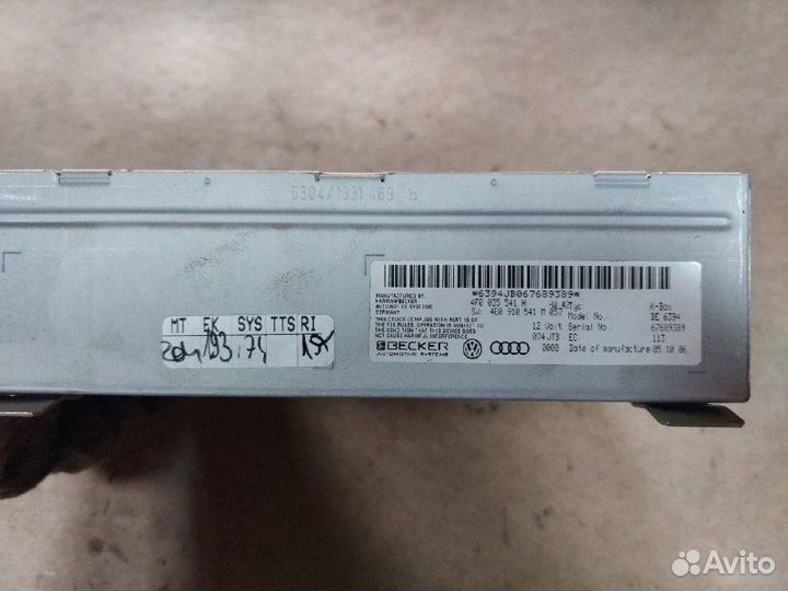 Блок управления магнитолой Audi A6 C6