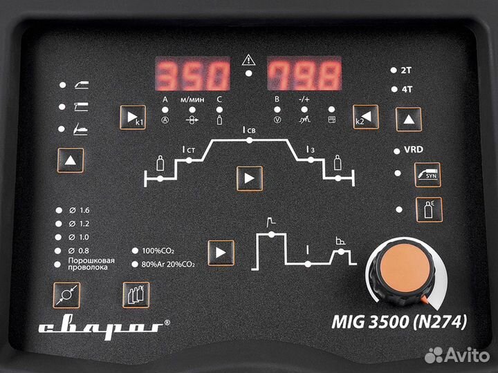 Сварочный инвертор Сварог Tech Mig 3500 Digital