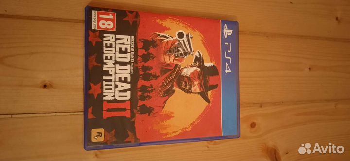 Диск для ps4 RDR2