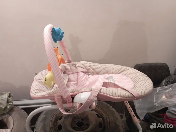 Детские качели шезлонг