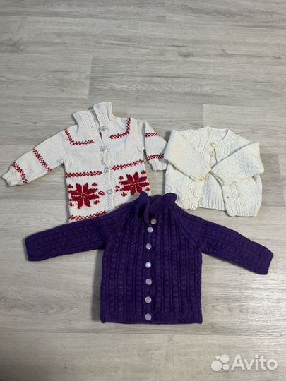 Большой пакет одежды для девочки 86