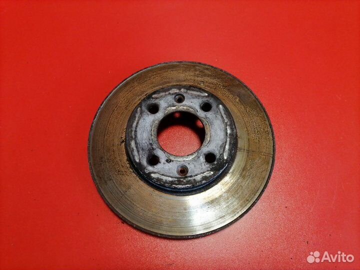 Тормозной диск передний Hyundai Solaris RB G4FC