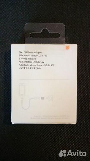 Зарядное устройство Apple: 5W/10W/20W.Оригинал