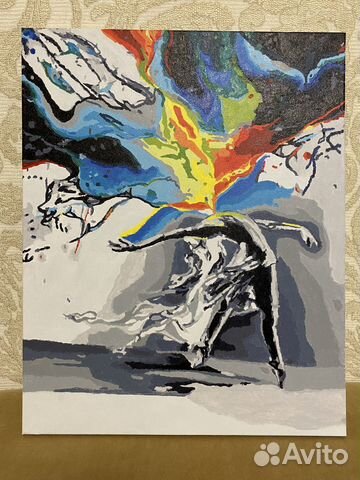 Картина «Творчество». Акрил