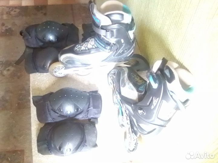 Коньки роликовые