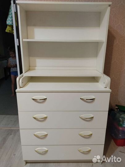 Пеленальный комод + стеллаж