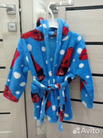 Халат махровый 3-4 года