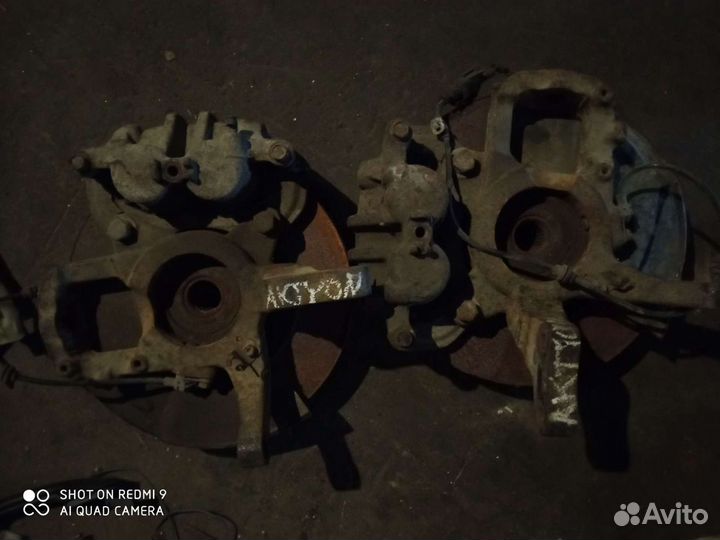 Суппорт поворотный кулак abs SsangYong action 2