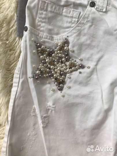 Шорты Италия Fly Girl,Denim,комбинезон джинсовый(4