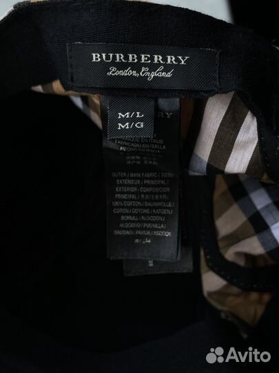 Кепка Burberry Vintage nova check 2019 оригинал