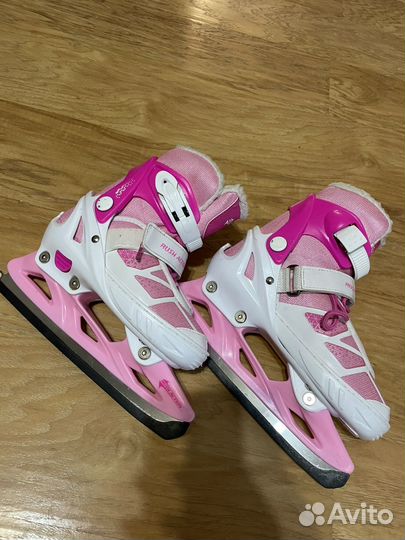 Коньки раздвижные 33-36