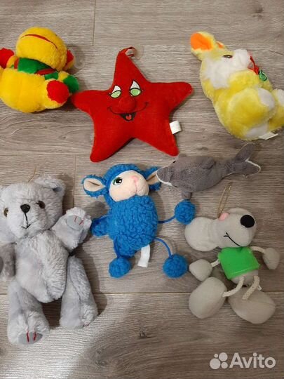 Мягкие игрушки пакетом