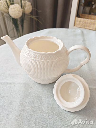 Чайник заварочный фарфоровый, 1л