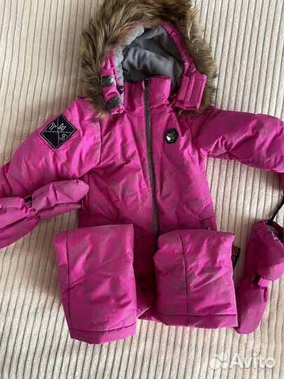 Зимний комбинезон для девочки