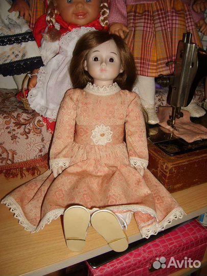 Винтажные куклы. Много