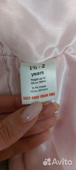 Пальто для девочки 92-98