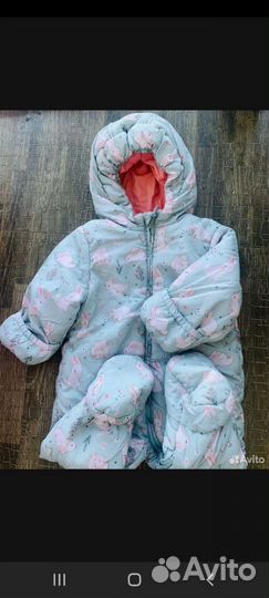 Комбинезон демисезонный 68