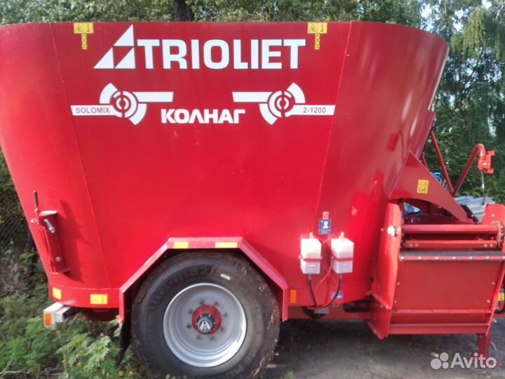 Миксер-кормораздатчик Trioliet Solomix 2 12VL, 2022