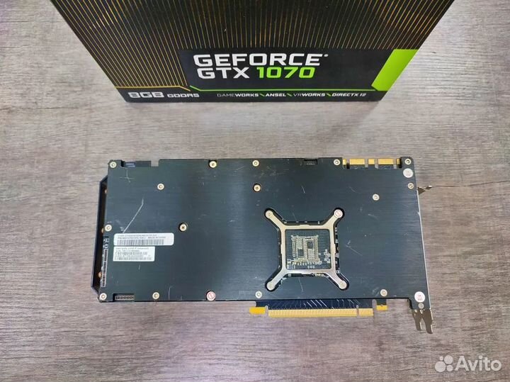 Видеокарта GeForce GTX 1070 8 гб