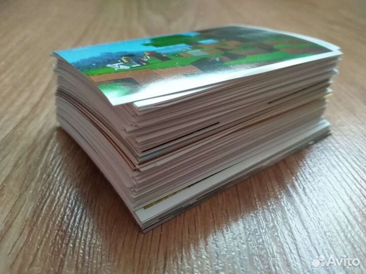 Наклейки для журнала Minecraft