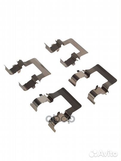 Ремкомплект передних тормозных колодок citroen