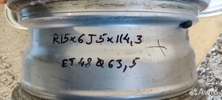 Кованые диски r15 5x114,3