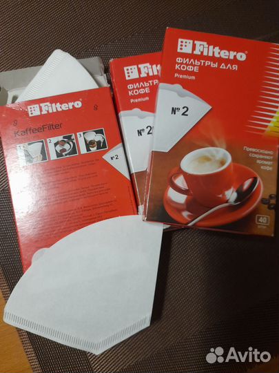 Фильтры бумажные для кофеварки