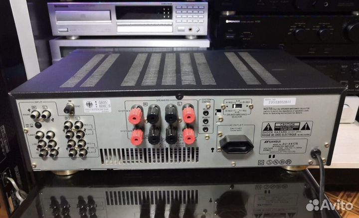 Усилитель sansui au x417r