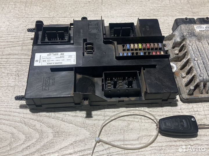 Блок управления двигателем Ford transit 2014-2021г