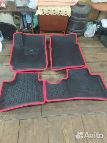 Коврики эва ева eva 3d с бортами kia rio4