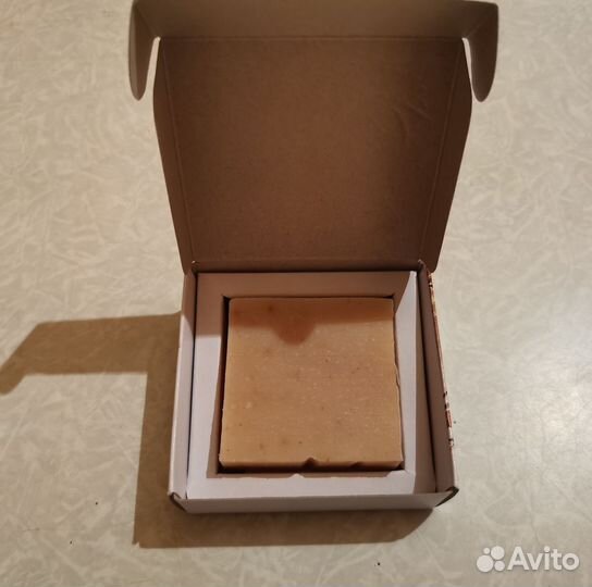Натуральное мыло ручной работы миндаль shik soap