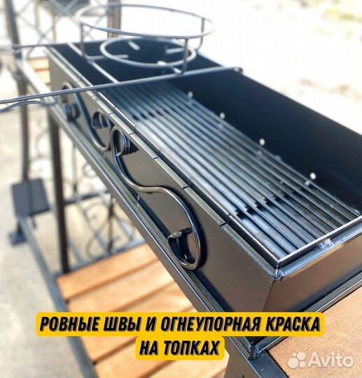 Мангал с крышей