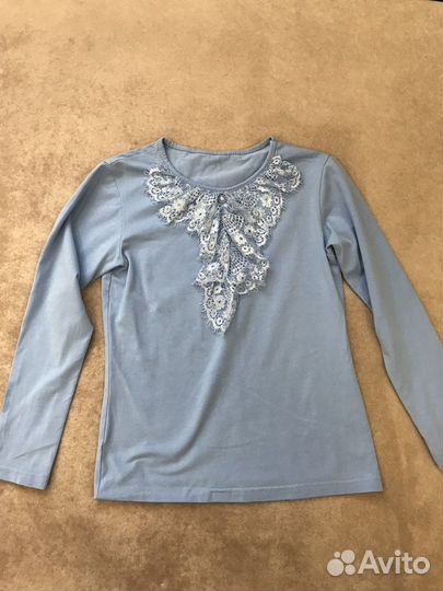 Блузка школьная 128-146