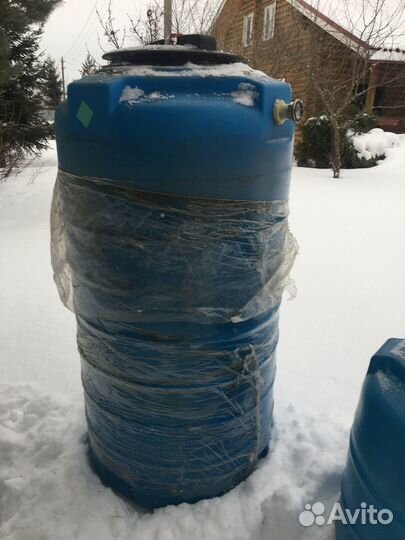 Емкость для воды пластиковая бу 200 л