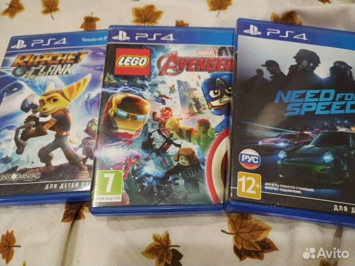 Игры для приставок ps4