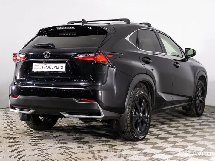 Lexus NX 2.0 CVT, 2017, 52 800 км