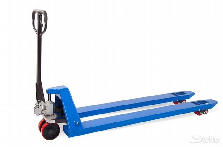Тележка гидравлическая длинная 2 метра