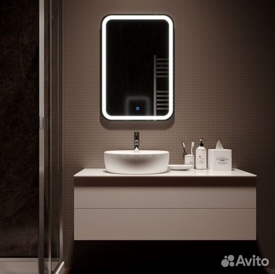 Зеркало Silver mirrors Мальта 550х800 сенсорный вы