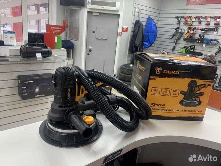 Шлифмашина для стен Deko dkws950
