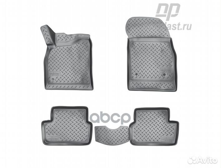 Коврики салонные для Chevrolet Cruze 3D (2009)