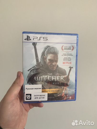 Новый Ведьмак 3 ps5 рус полное издание