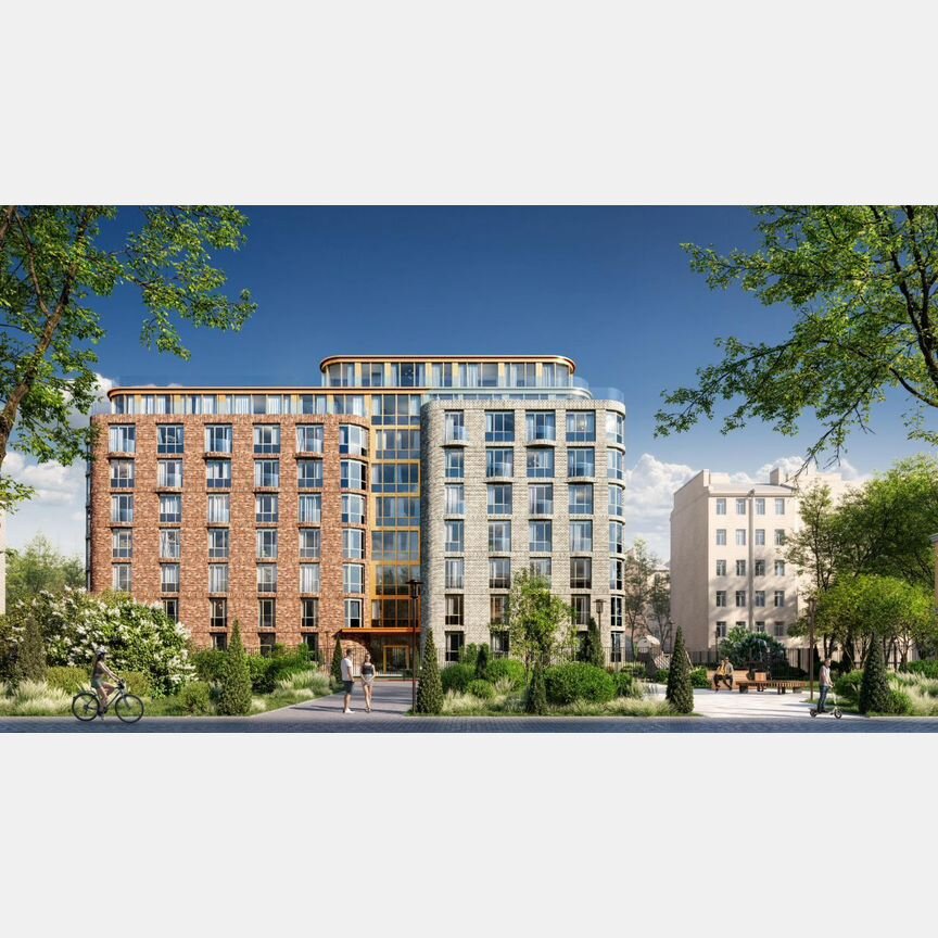 1-к. квартира, 63,3 м², 4/9 эт.