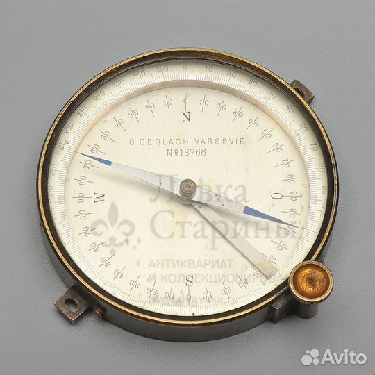 Старинный компас, G. Gerlach н. 20 в