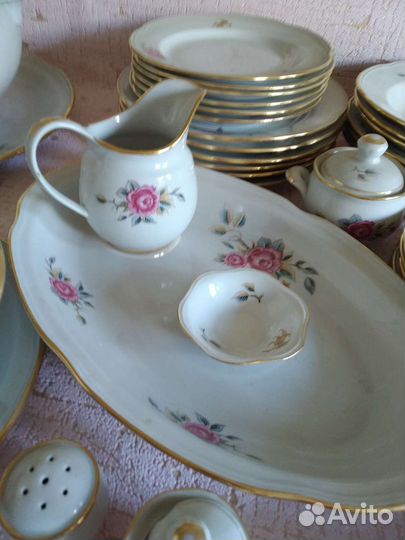 Столовый сервиз фарфор СССР