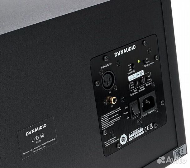 Студийный монитор Dynaudio LYD-48 Black Right