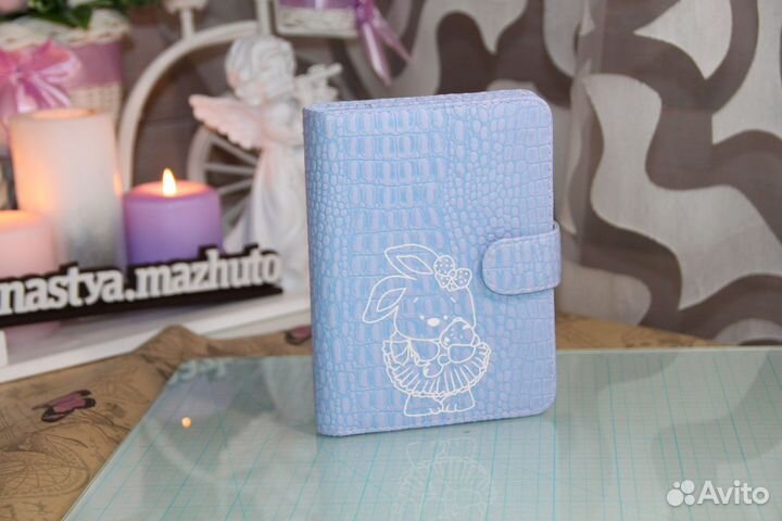 Обложка 4в1 с кошельком (ручнаяработа)