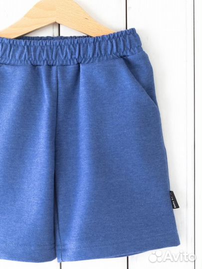 Шорты для мальчика Baby Boom П77/16-Ф Джинс (128)