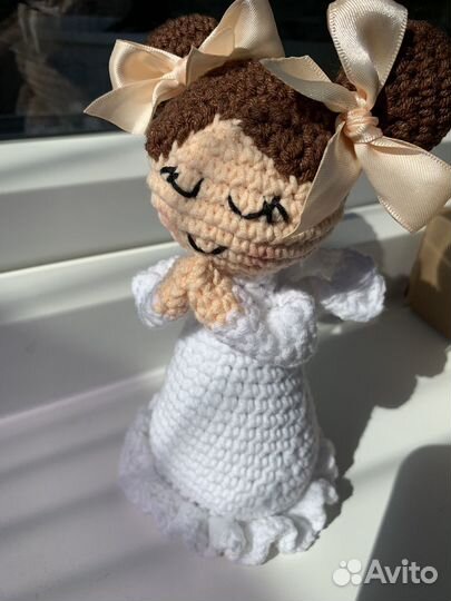 Вязаный Ангелочек ручной работы