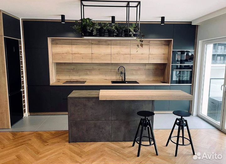 Кухонный гарнитур на заказ с островом